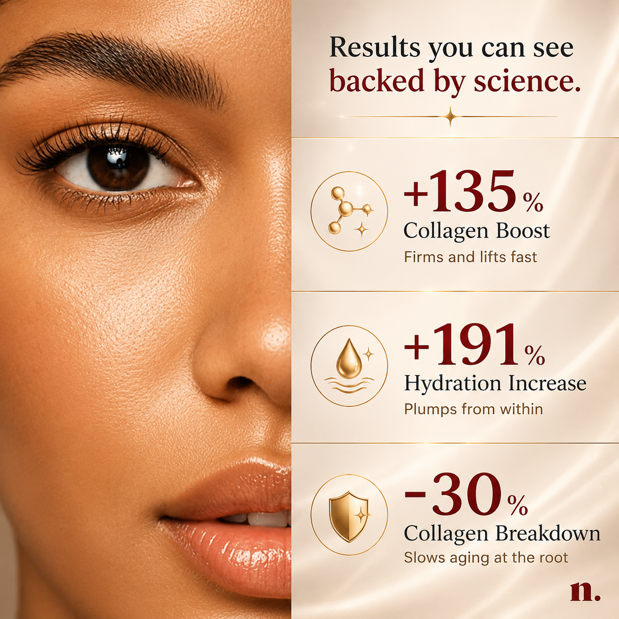 COLLAGEN Bombshell- FIRMING COLLAGEN JELLY · red light therapy