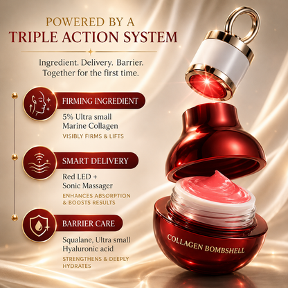 COLLAGEN Bombshell-  FIRMING COLLAGEN JELLY · red light therapy